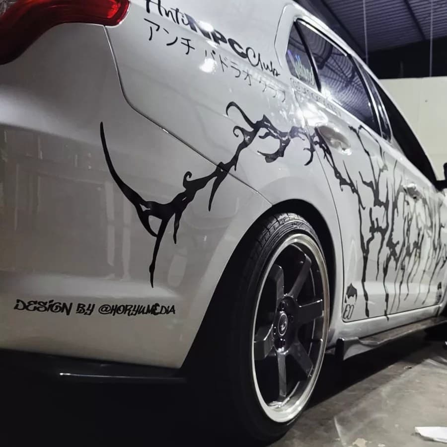 Custom DarkLettering Vinil