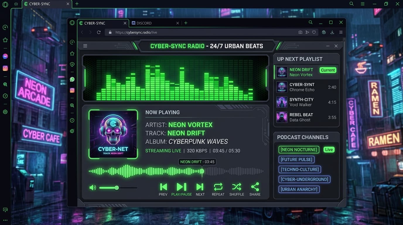 Rádio CriAtiva — Web Rádio Descentralizada