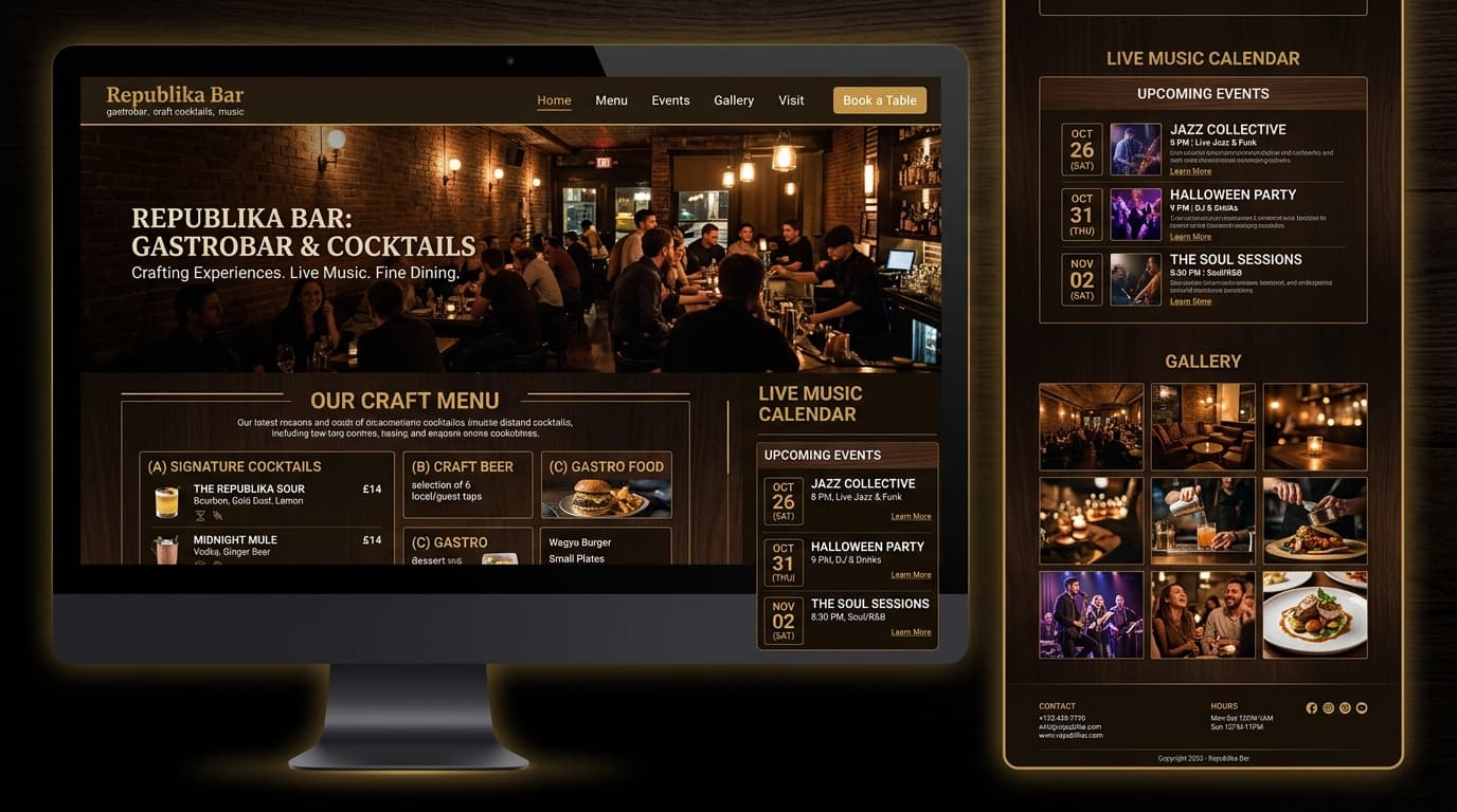 Republika Bar — Portal Gastronômico & Cultural